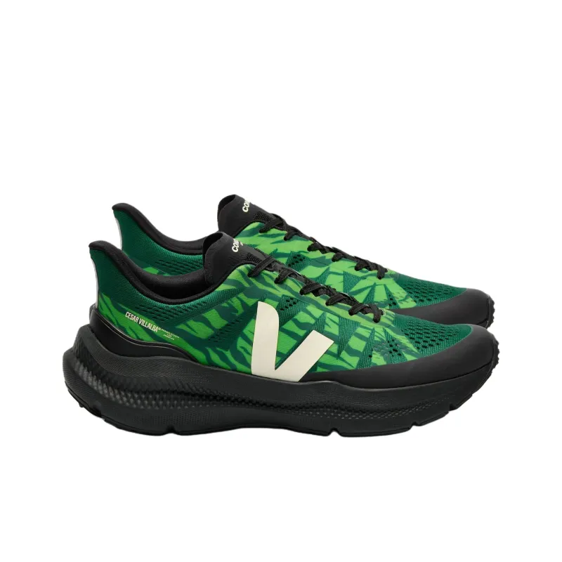 CESAR VILLALBA x VEJA Low Top Casual Shoes Unisex Green-2