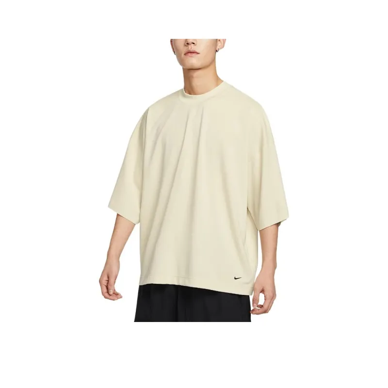 Nike Sportswear T Shirt Men's Light Khaki/Black-0