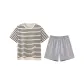 Heather Gray White-Pad Style
