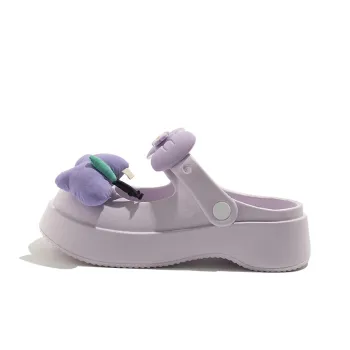 BEIER Clogs Women's Purple Butterfly
