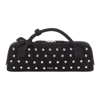 Alaia Leather Handbag Women's Black