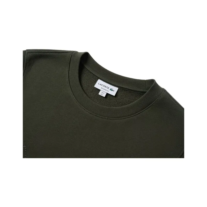 LACOSTE Sweatshirt Men's Brown Green-4