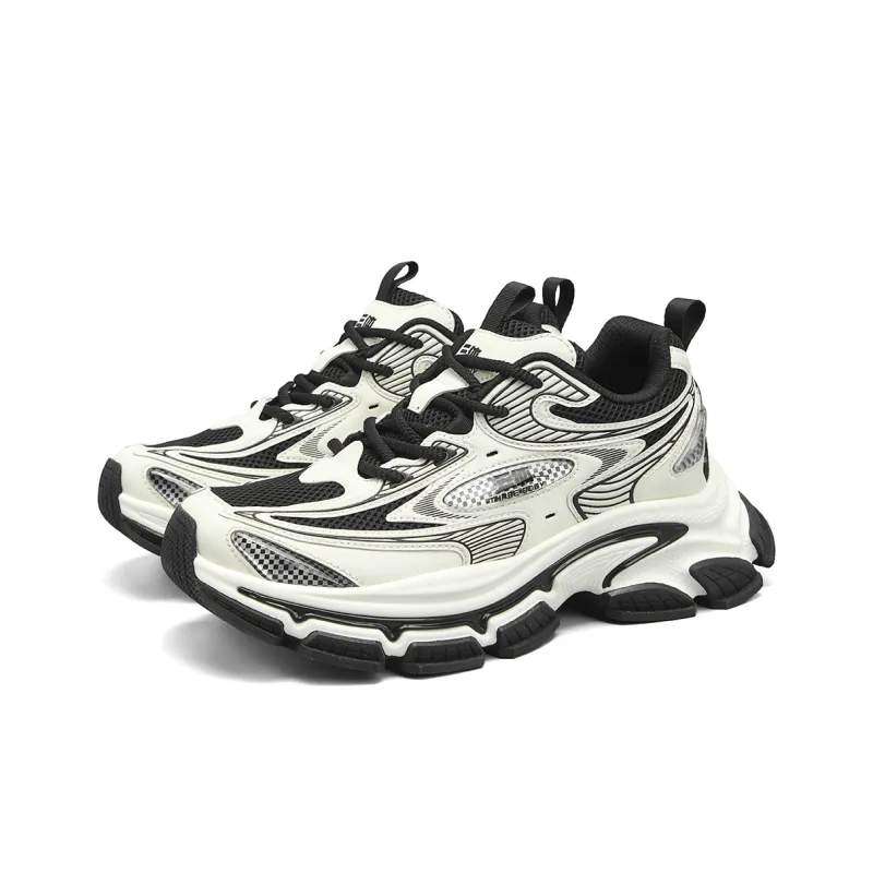 HLA Three body Low Top Chunky Sneakers Men's-6