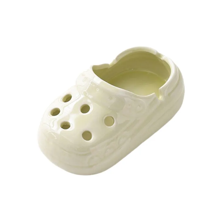 KERPA Creative Clogs Styling Ashtray, Home Living Room Tea Table Accessories, Small Storage Ornament, One Size-13