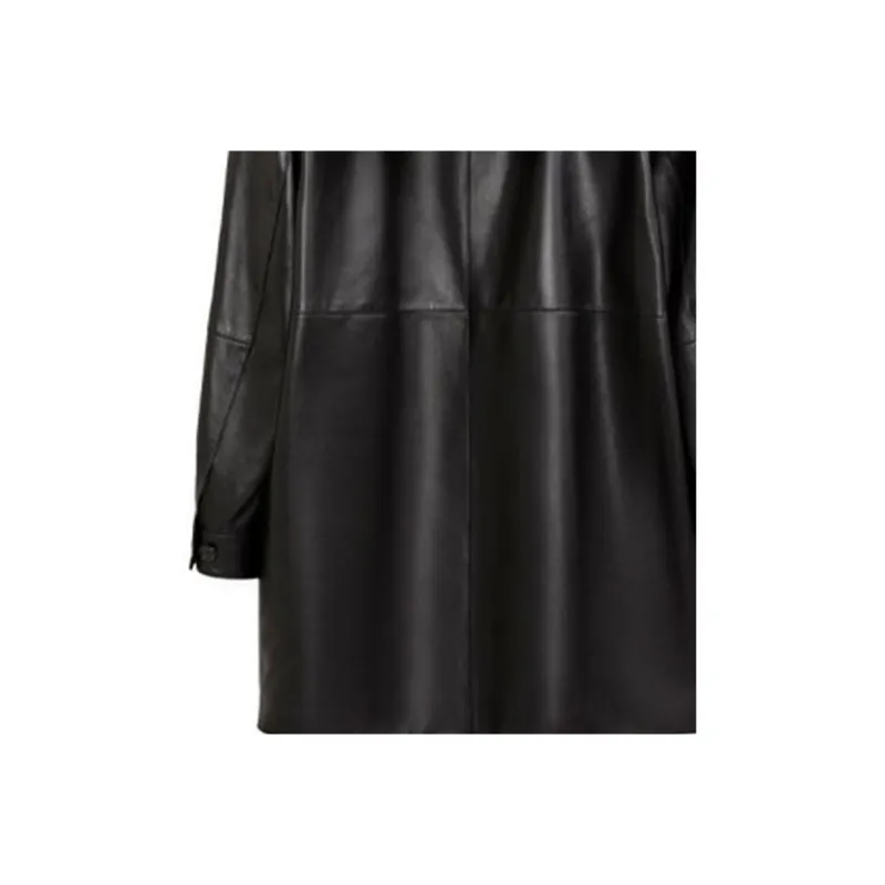 LOEWE Leather Jackets Men Black-2