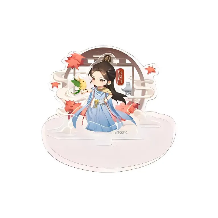 TENGXUNSHIPINCAOCHANGDI Journey With The Phoenix Rocking Horse, Refined Acrylic Stands-3