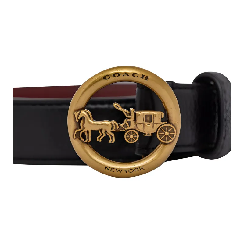 COACH Leather Belts Women's-2