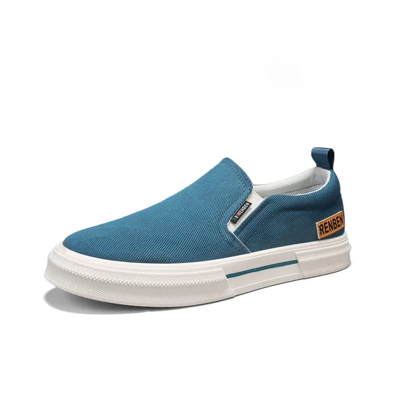RENBEN Breathable And Lightweight Low Top Canvas Shoes Men's-8