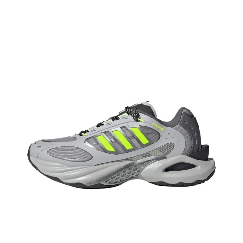 Adidas Climacool Vento 4.0 Cushioning, Slip Resistant, Rebound Low Top Casual Running Shoes Unisex Gray Yellow Black-0