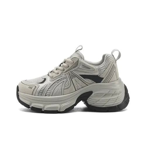 FIVE PLUS Anti Slip Wear Resistant Low Top Chunky Sneakers Women's