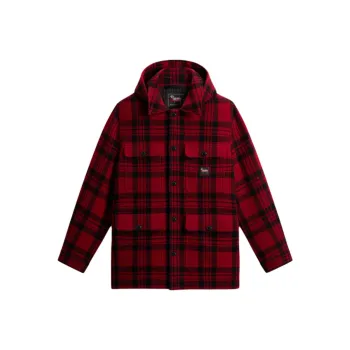 WOOLRICH X Todd Snyder Removable Hood Check Jacket