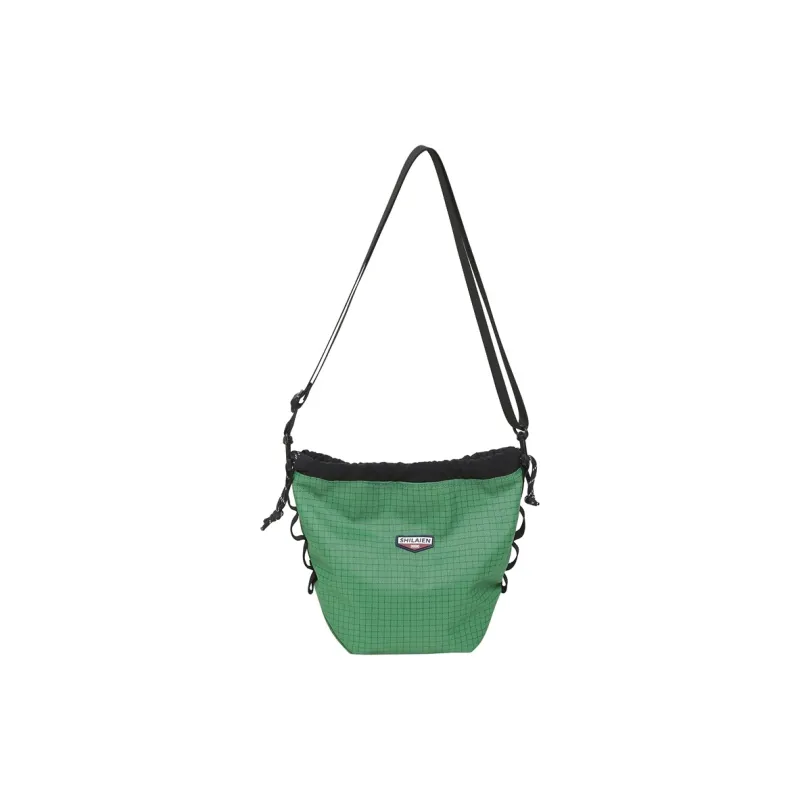 DCLOUD Nylon Crossbody Bag Regular Unisex Black/Khaki/Yellow/Red/Green-19