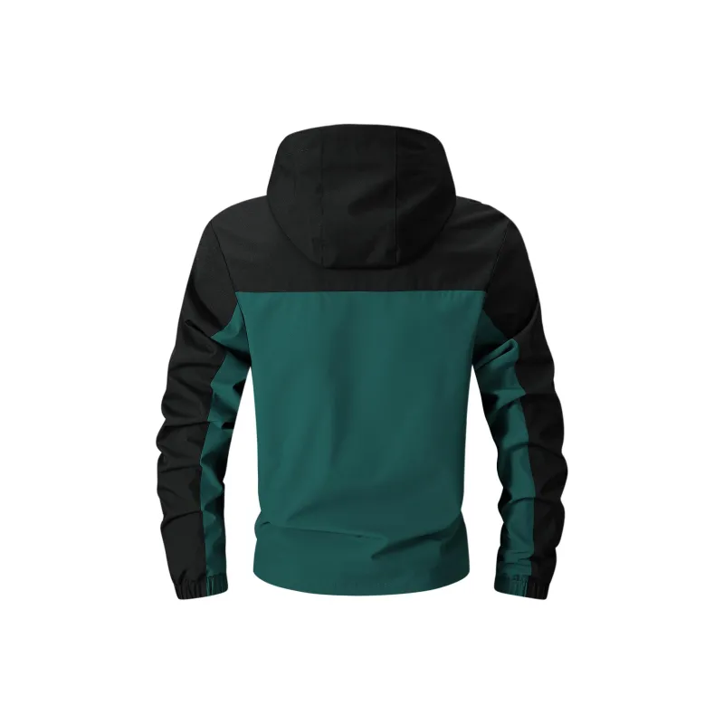 Jeep Jackets Coats Unisex Black Green-1