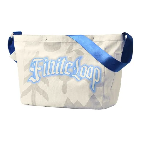 FINITE LOOP Bottle Eco Friendly Cloth Crossbody Bag, Fanny Pack, Shoulder Bag Regular Unisex Light Yellow-1