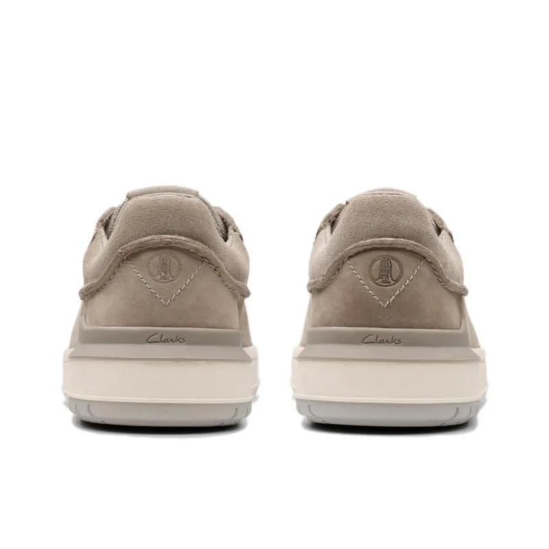Clarks Courtlite 2 Run Low Top Skateboard Shoes Men's Gray-4