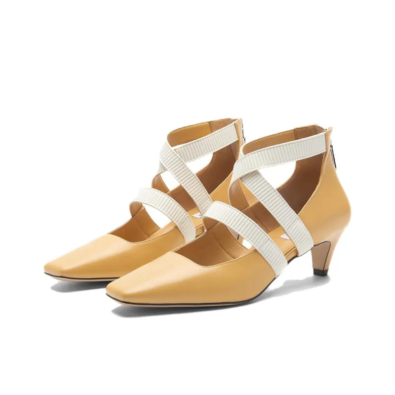 NINE WEST Irregular Heel High Heels 5cm Women's-3