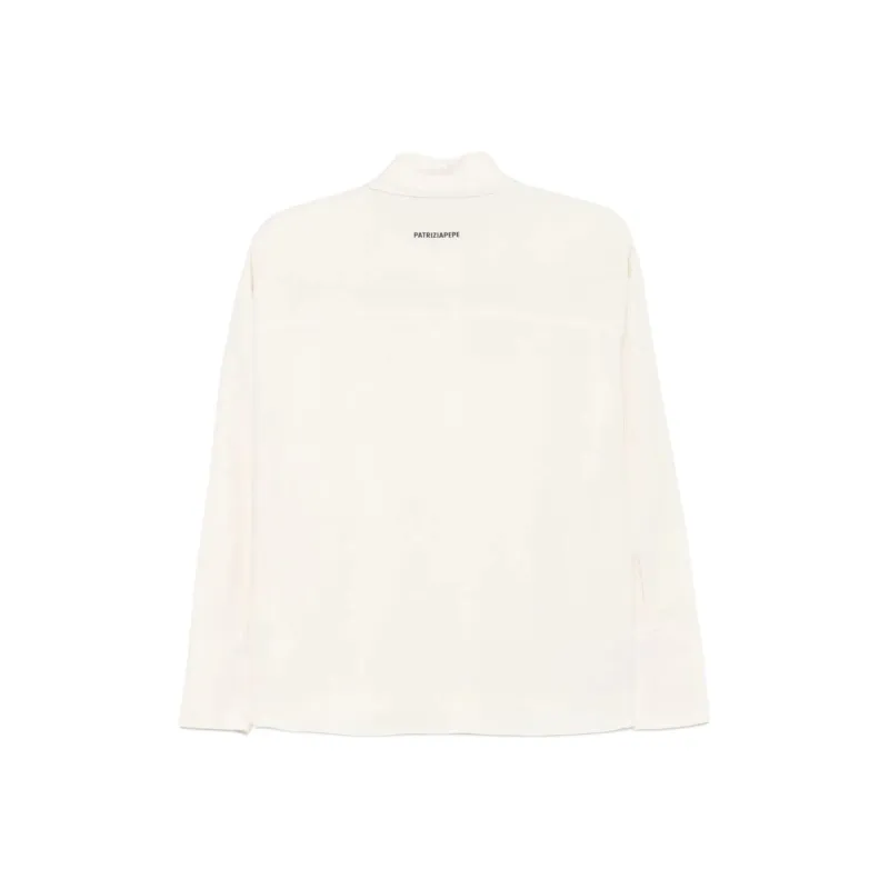 Patrizia Pepe Logo patch Shirt-1