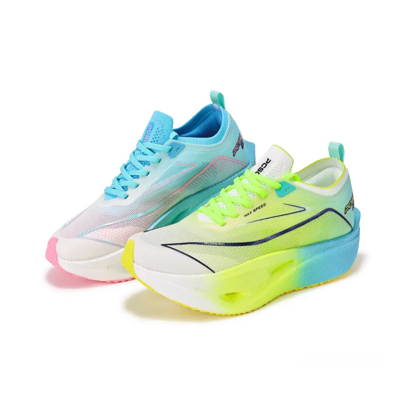 PCSC Running Shoes Unisex Low Top Fluorescent Blue-1
