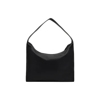 NOTHING WRITTEN Leather Shoulder Bag Regular Women's Black