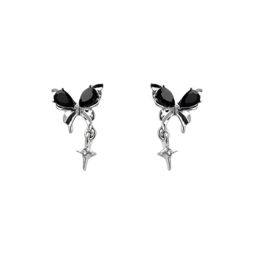 Universe Search 925 Sterling Silver Stud Earrings Women's