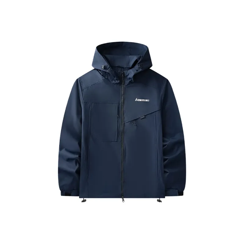 Kawasaki Waterproof And Windproof Windbreaker Jacket Unisex-6