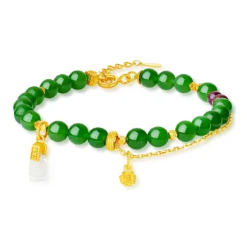 ZXIN JEWELRY Hetian Jade Bracelets Jasper Women's