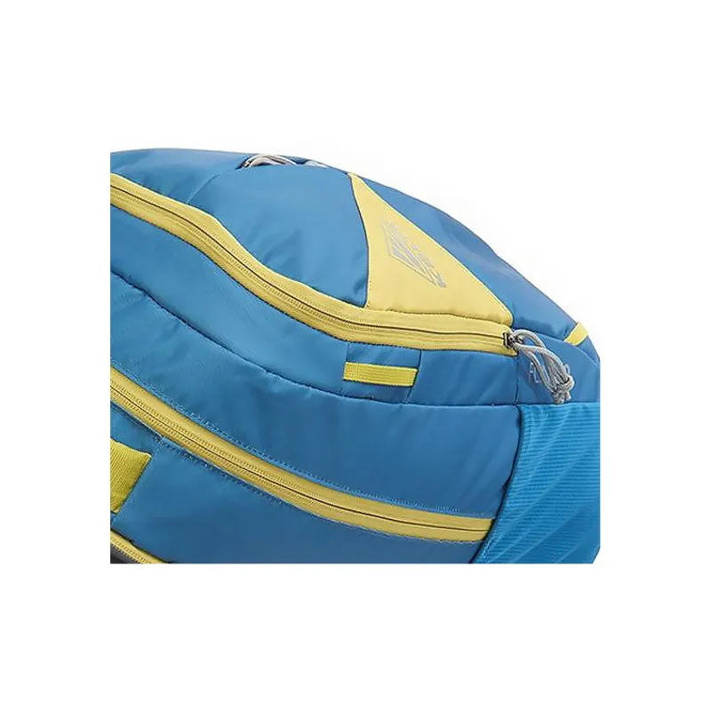KELTY Polyester Oxford Mountaineering Bag Backpack Unisex Blue & Yellow-3
