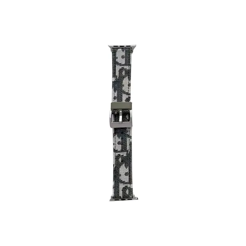 NCFCK Watch Band Apple Compatibility 13 16cm Canvas Material-12