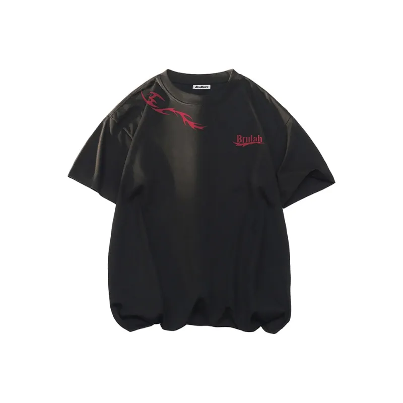 BRUMAIRE T Shirt Unisex Black Comes With Random Print Short Sleeved Shirt-10