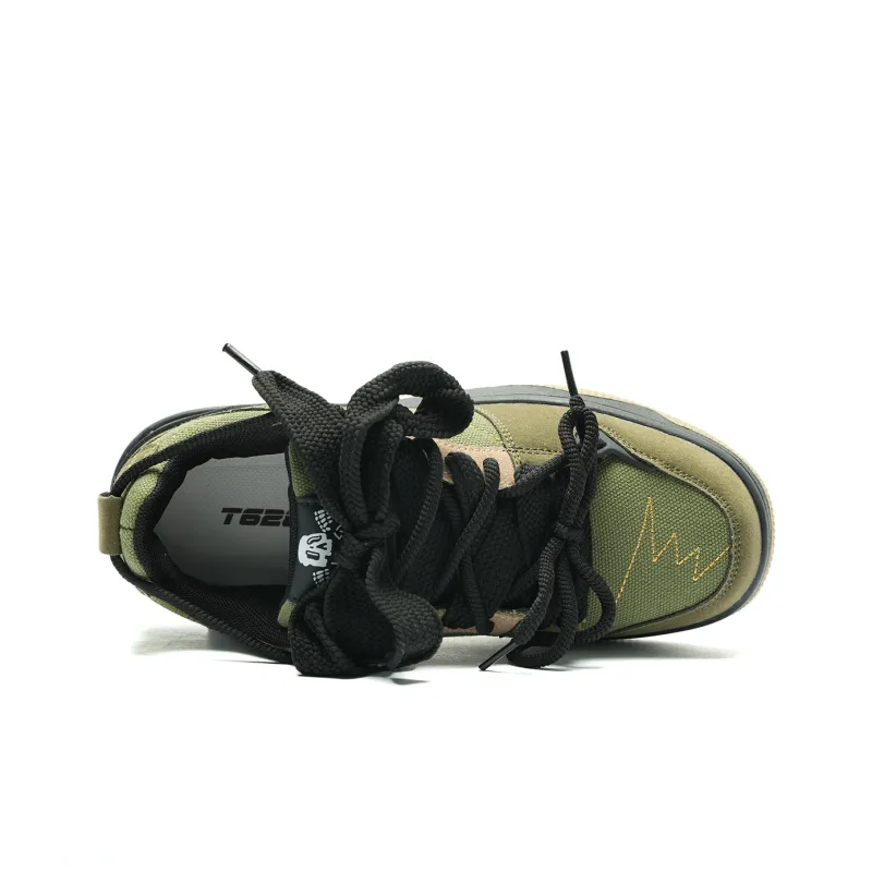 T628 Slip Resistant, Abrasion Resistant, Lightweight, Breathable Low Top Skateboard Shoes Unisex Box Included-23