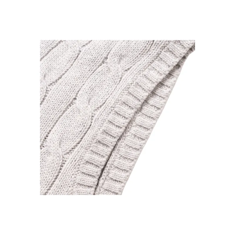 Polo Ralph Lauren Cable Knit Vest Gray-4
