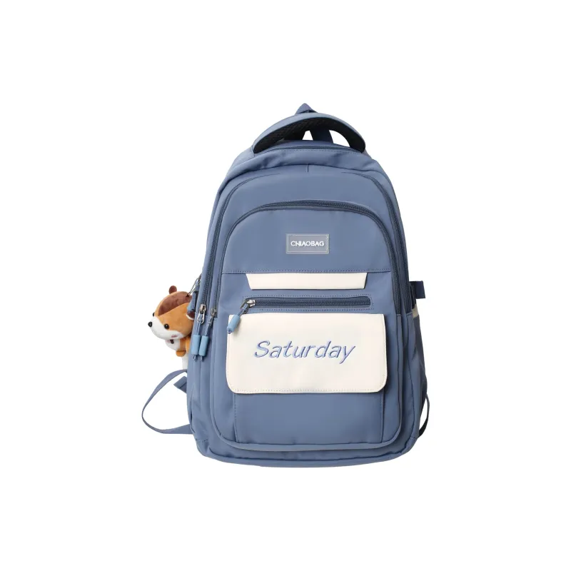 H YXIANG Nylon Backpack Regular Unisex Multicolor-4