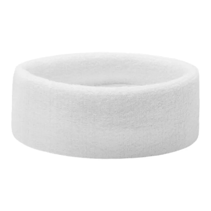Wilson Tennis Wristbands Breathable White Knitted Fabric Unisex-2