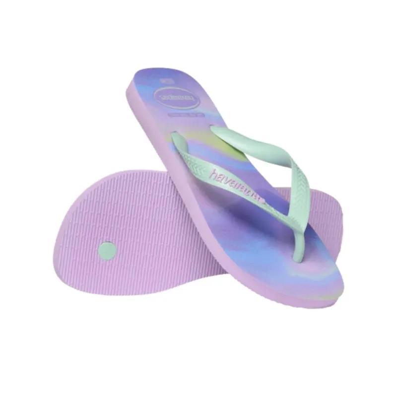 Havaianas Top Fashion Abrasion Resistant Flip Flops Women's Purple-6