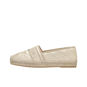 DIOR Granville Dior Or Espadrilles Women's Gold