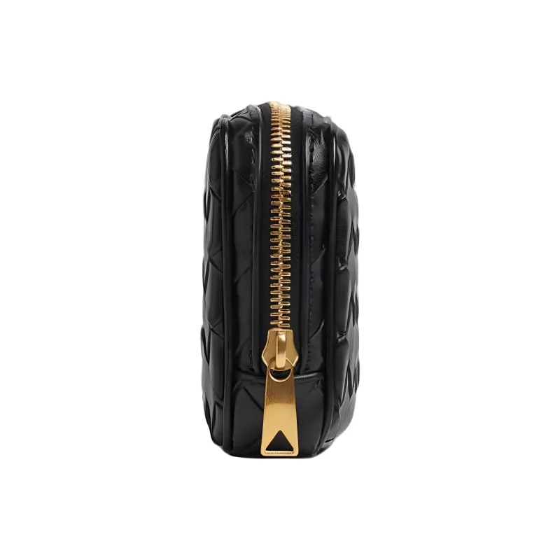 Bottega Veneta Teen Intrecciato Zippered Pouch-1