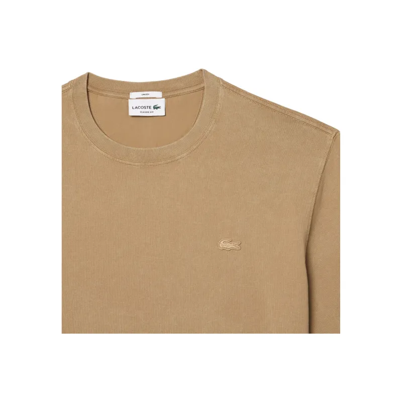 LACOSTE T-Shirt Unisex Light Umber-4