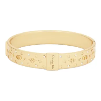 DIOR Resin Pearls Wristbands Unisex Gold