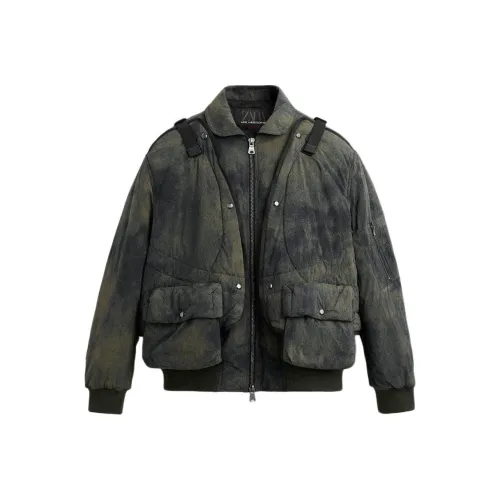 ZARA x ANDERSSON BELL ANDERSSON BELL Collaboration SS25 Jackets & Coats Men's Dark Green