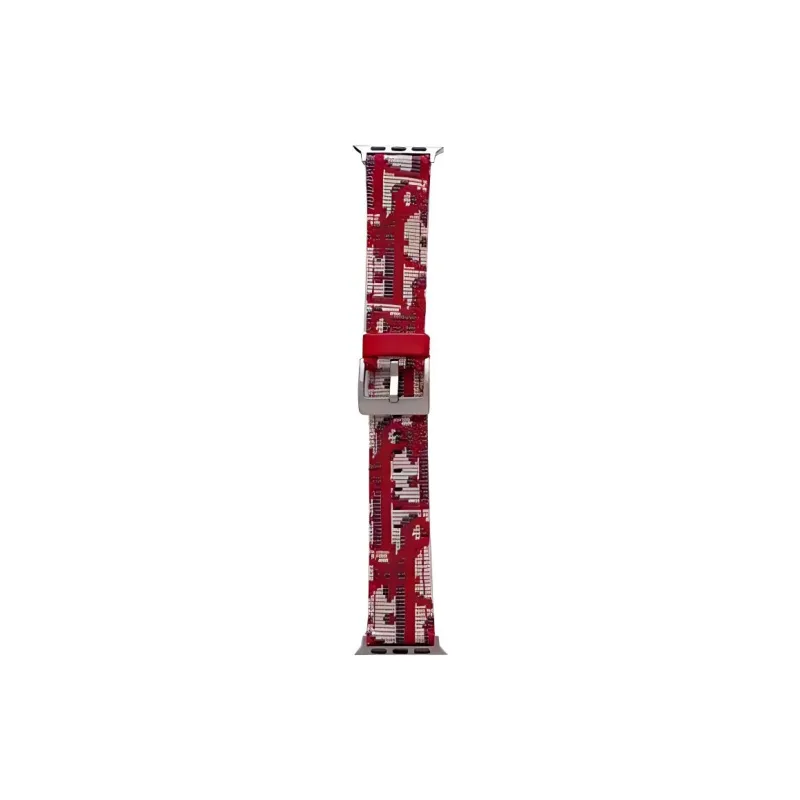 NCFCK Watch Band Apple Compatibility 13 16cm Canvas Material-3