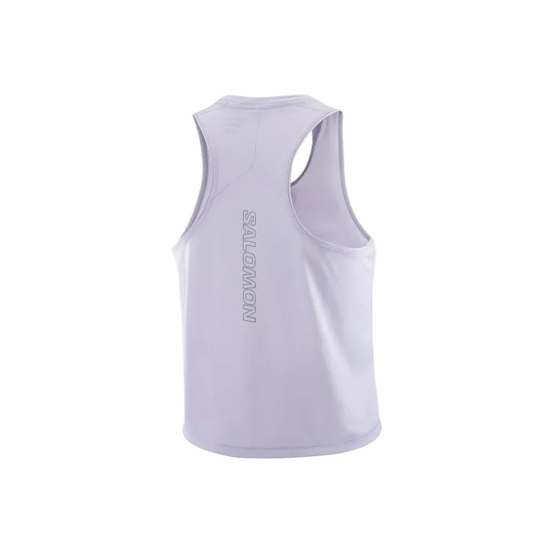 SALOMON Sport Vests Women's Light Purple-1