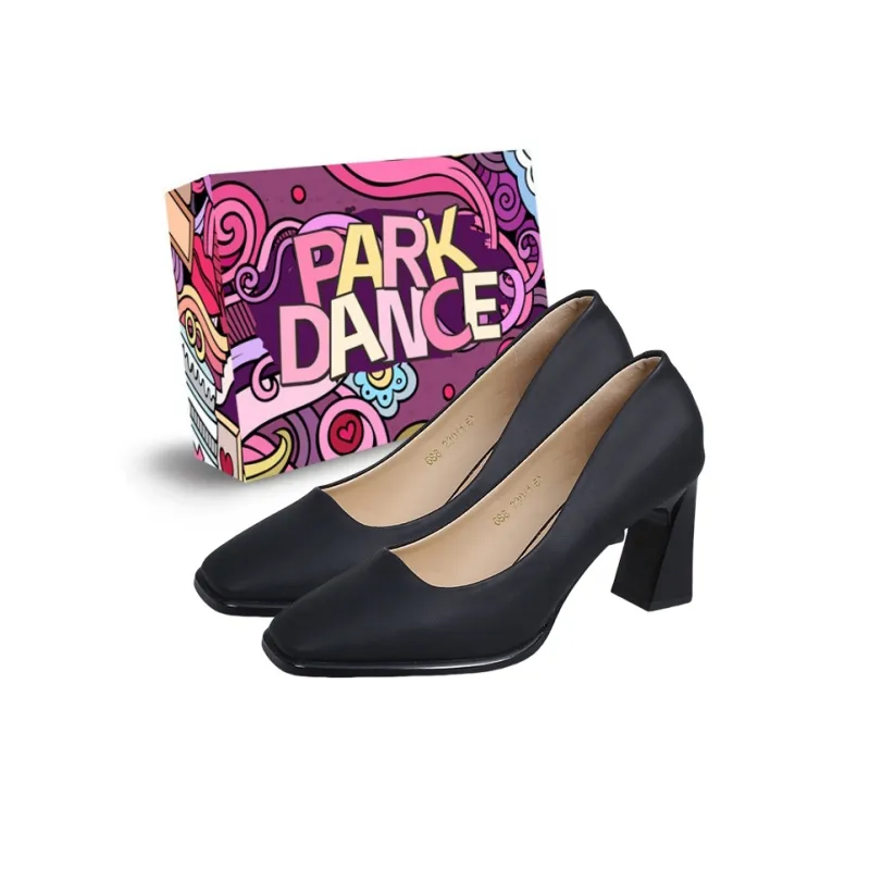 PARK DANCE Chunky Heel High Heels Women's-7