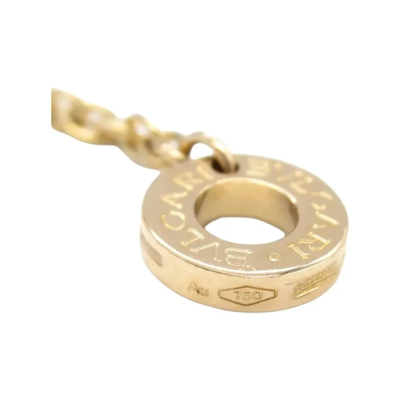 BVLGARI 2010s 18K Yellow Gold Parentesi Necklace-2
