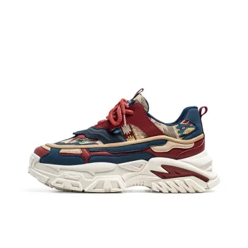 JKEM Cushioning, Slip Resistant, And Abrasion Resistant Low Top Chunky Sneakers Men's