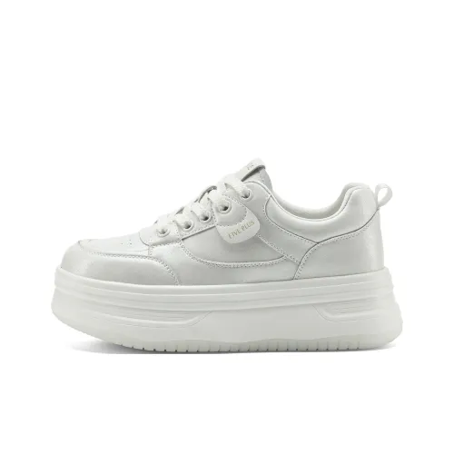 FIVE PLUS Anti Slip Wear Resistant Low Top Skateboard Shoes Women's