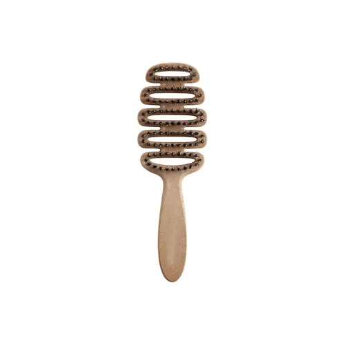 Gentle Welcome Conifer Cone Pig Brush Hair Brush Massage Head Shunfa