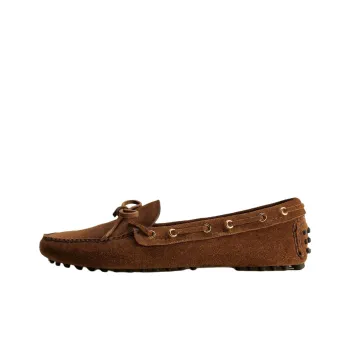 Car Shoe The Original Gommino Loafers Women's Dark Brown