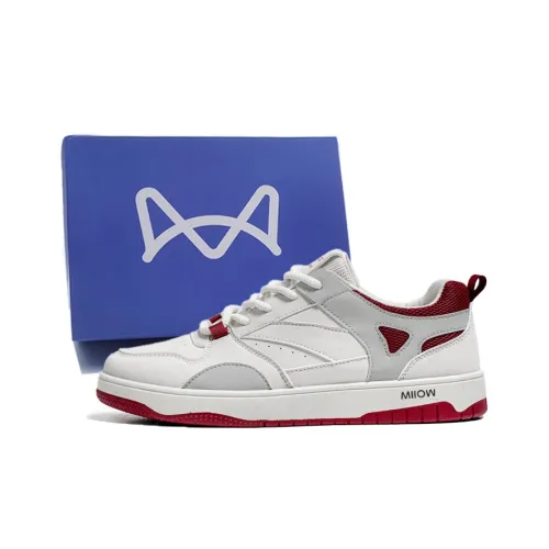 MIIOW Anti Slip Wear Resistant Low Top Skateboard Shoes Men's