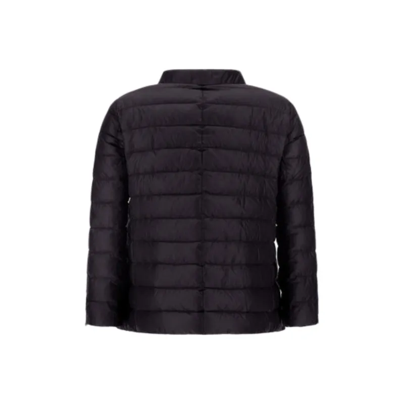 HERNO Long Sleeved Quilted Down Jacket-1