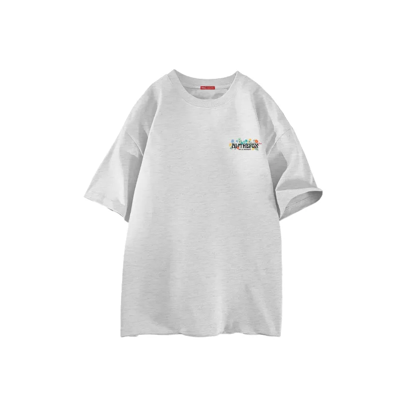 ALI THE FOX T Shirt Unisex White-8